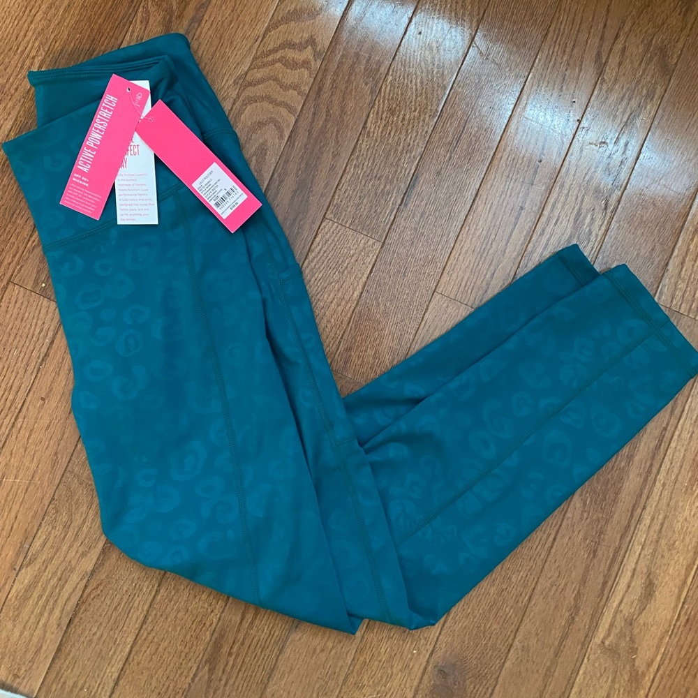 NWT Lilly Pulitzer Weekender High Rise Midi Leggings